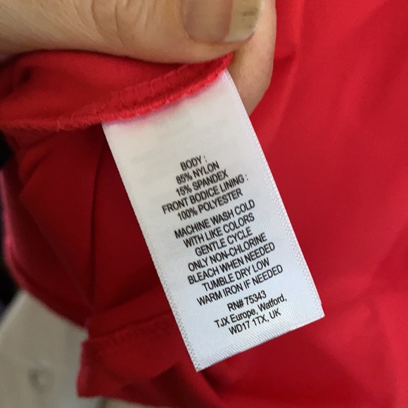 Cynthia Rowley Capped Sleeve Party Dress, Medium, Coral - Picture 10 of 15